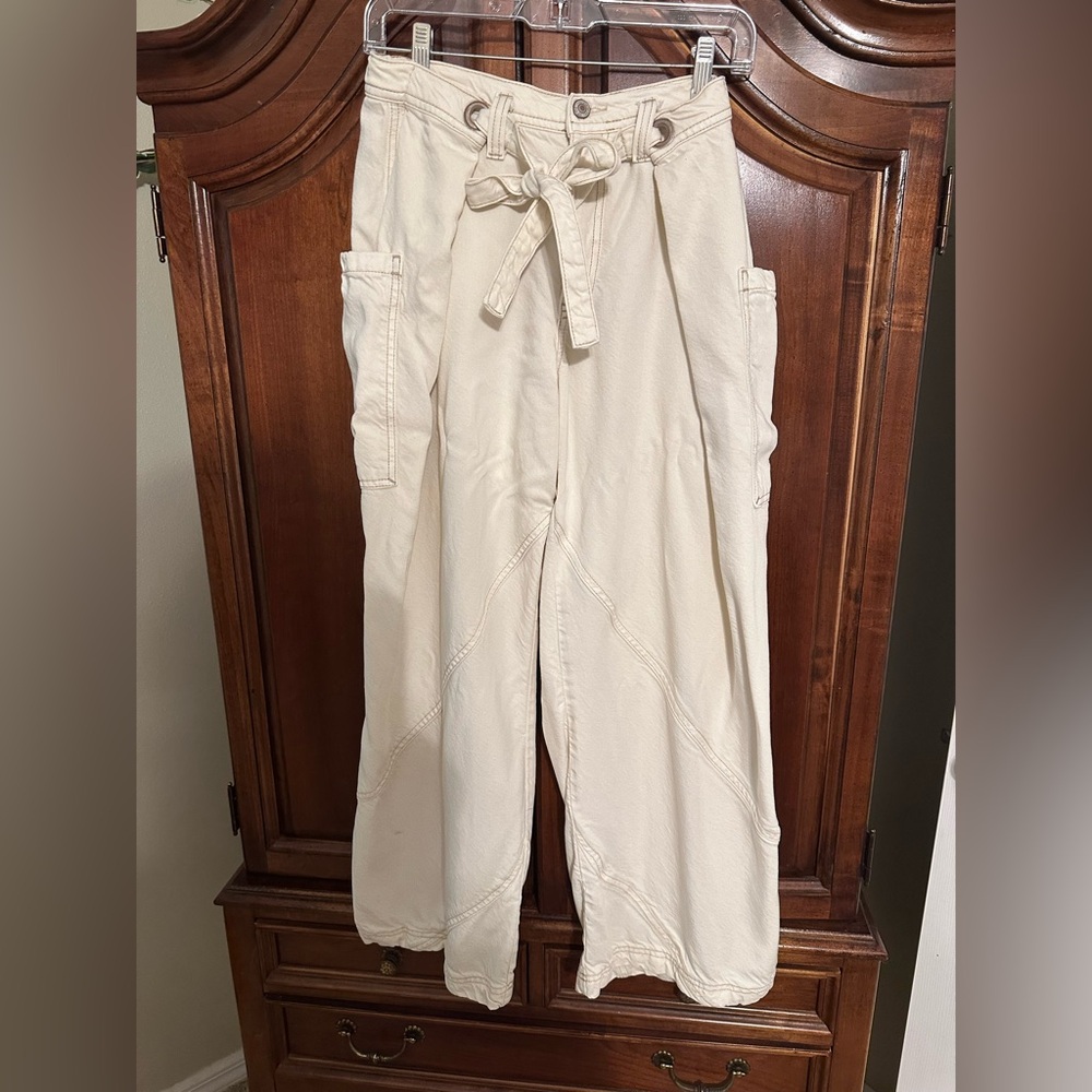 Free People Tie-Waist Pants